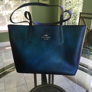 RARE HOLOGRAPHIC Coach Tote
